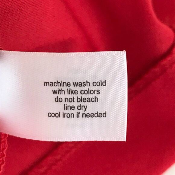 NEW Lane Bryant Shift Dress Women's Plus Size 20 Red Sheer Mesh Keyhole Stretch - Picture 14 of 16